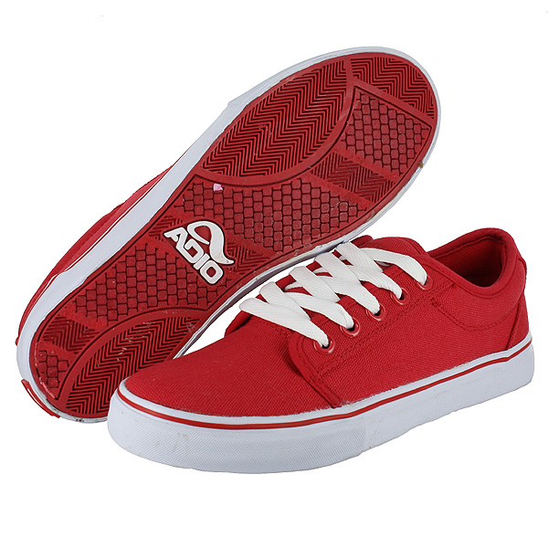 Smith MID Black - Red - Grey. Adio Shoes